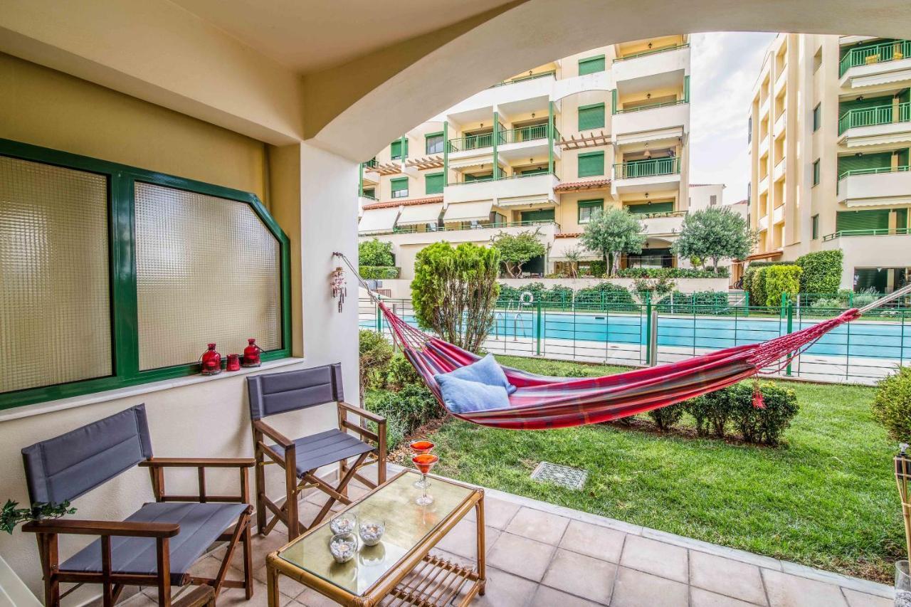 Aqua Vista Casa at Xylokastro Villa Luaran gambar